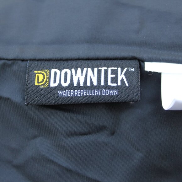 L.L. BEAN Women's Bean's DOWN HOODED JACKET Downtek BLACK M MP Petite - Picture 4 of 5